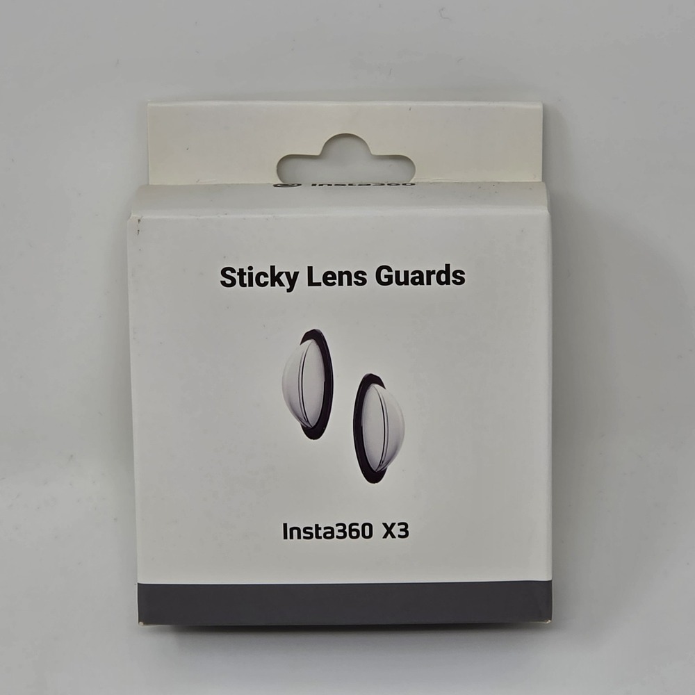 New!! OEM Insta360 X3 Sticky Lens Guards for 360° Camera